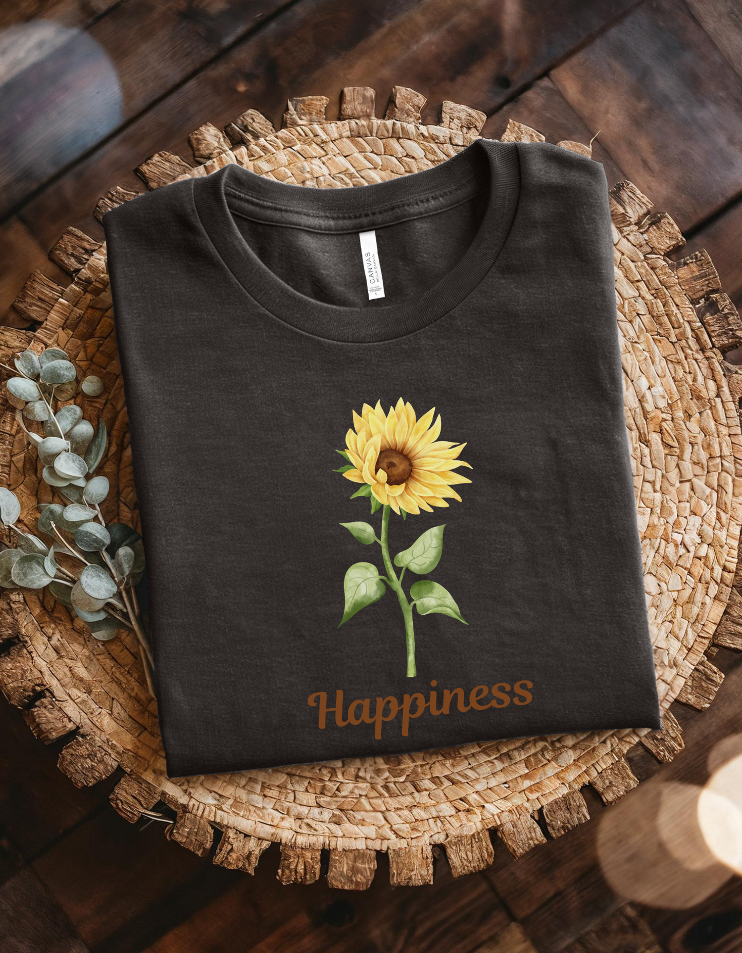 -Sunflower Shirt Wildflower shirt floral t-shirt Flower Gift for sister Summer Shirt Women Shirt Flower Shirt Graphic tee Happiness Sunflower