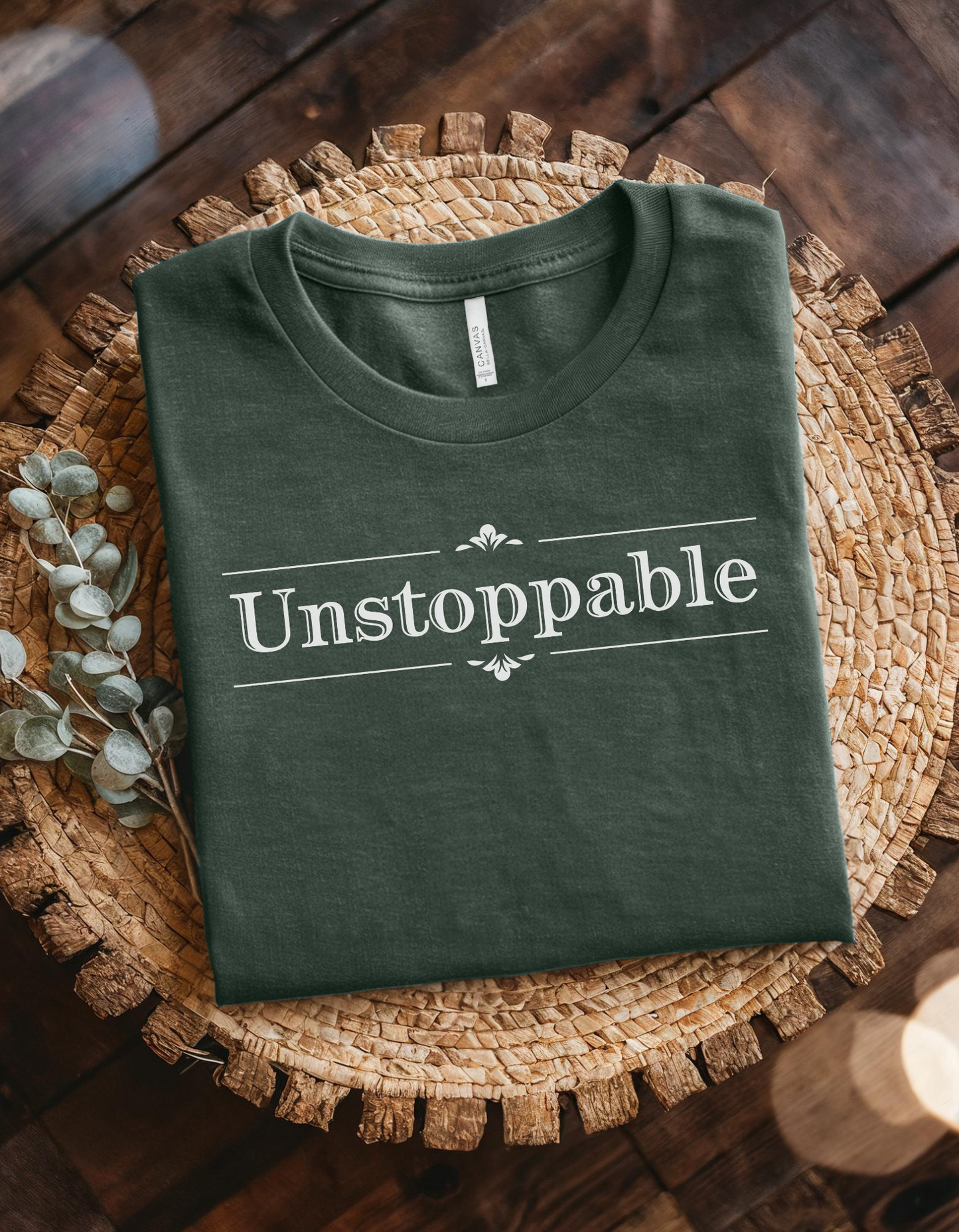 -Unstoppable Motivational T-shirt Persistence Growth Womens Empowerment Tee Positivity Shirt Women Graphic Tee