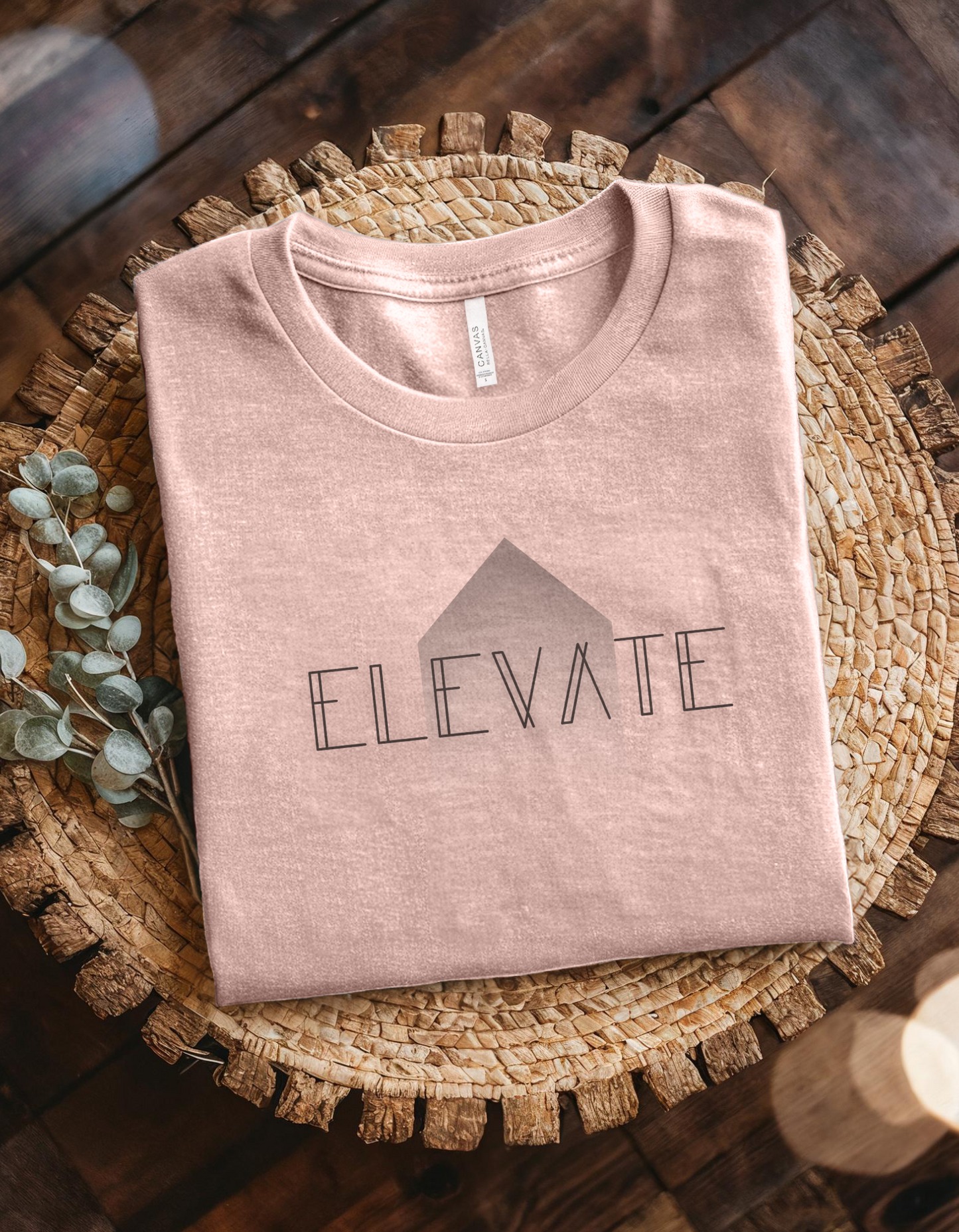 -Elevate Positive Thoughts Tee Growth Arrow T-shirt Motivational Shirt Businesswomen Shirt, Trending Right Now, Women's Graphic T-shirt