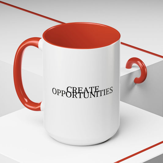 z-Create Opportunity Rise & Shine Opportunity Mug: Fuel Your Potential Unlock Your Potential: Inspirational Opportunity Mug for Daily Motivation and Success