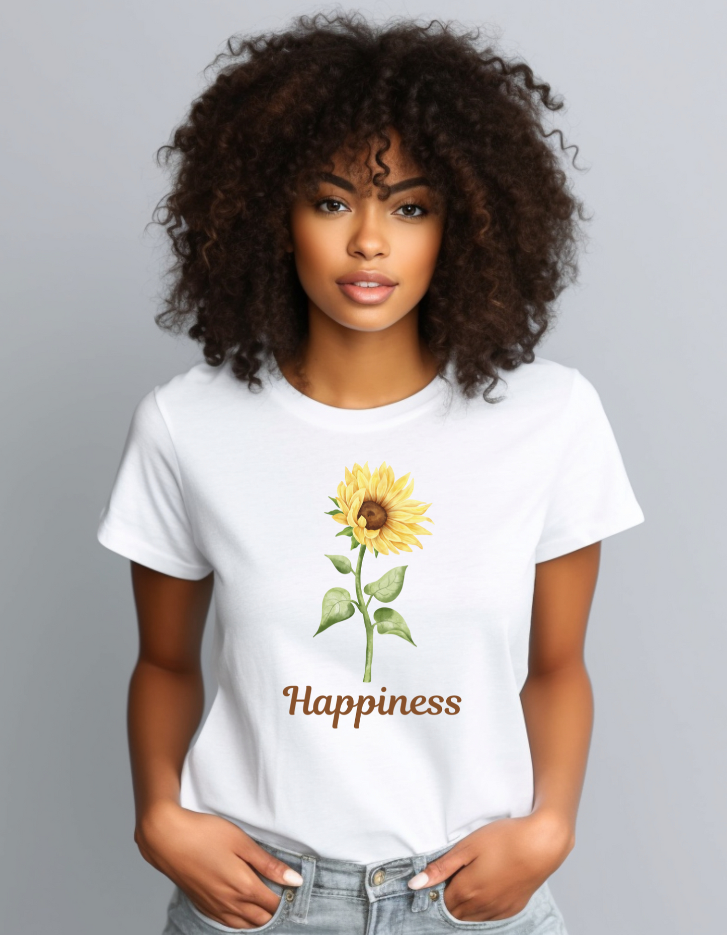 Sunflower Shirt Wildflower shirt floral t-shirt Flower Gift for sister Summer Shirt Women Shirt Flower Shirt Graphic tee Happiness Sunflower