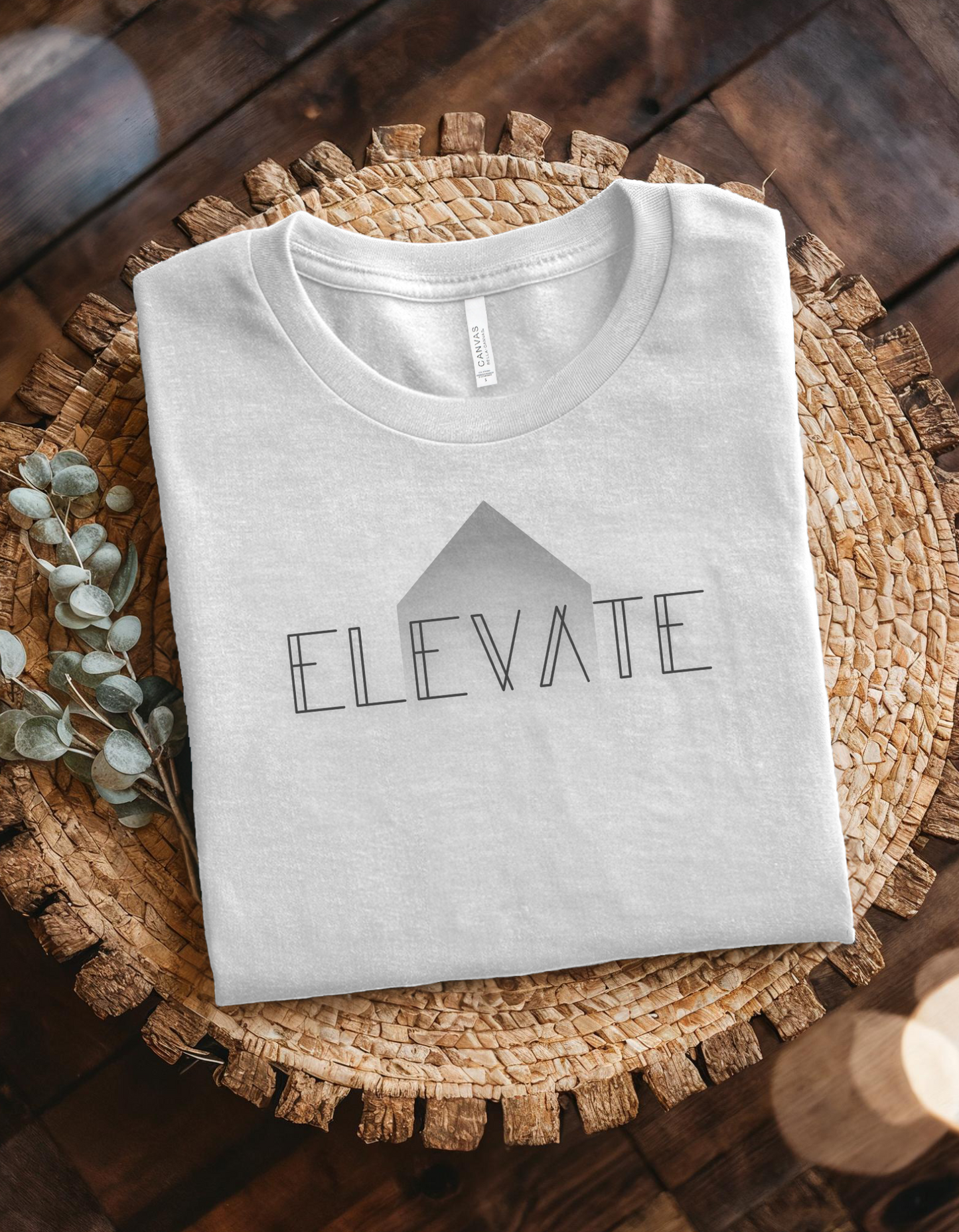 -Elevate Positive Thoughts Tee Growth Arrow T-shirt Motivational Shirt Businesswomen Shirt, Trending Right Now, Women's Graphic T-shirt