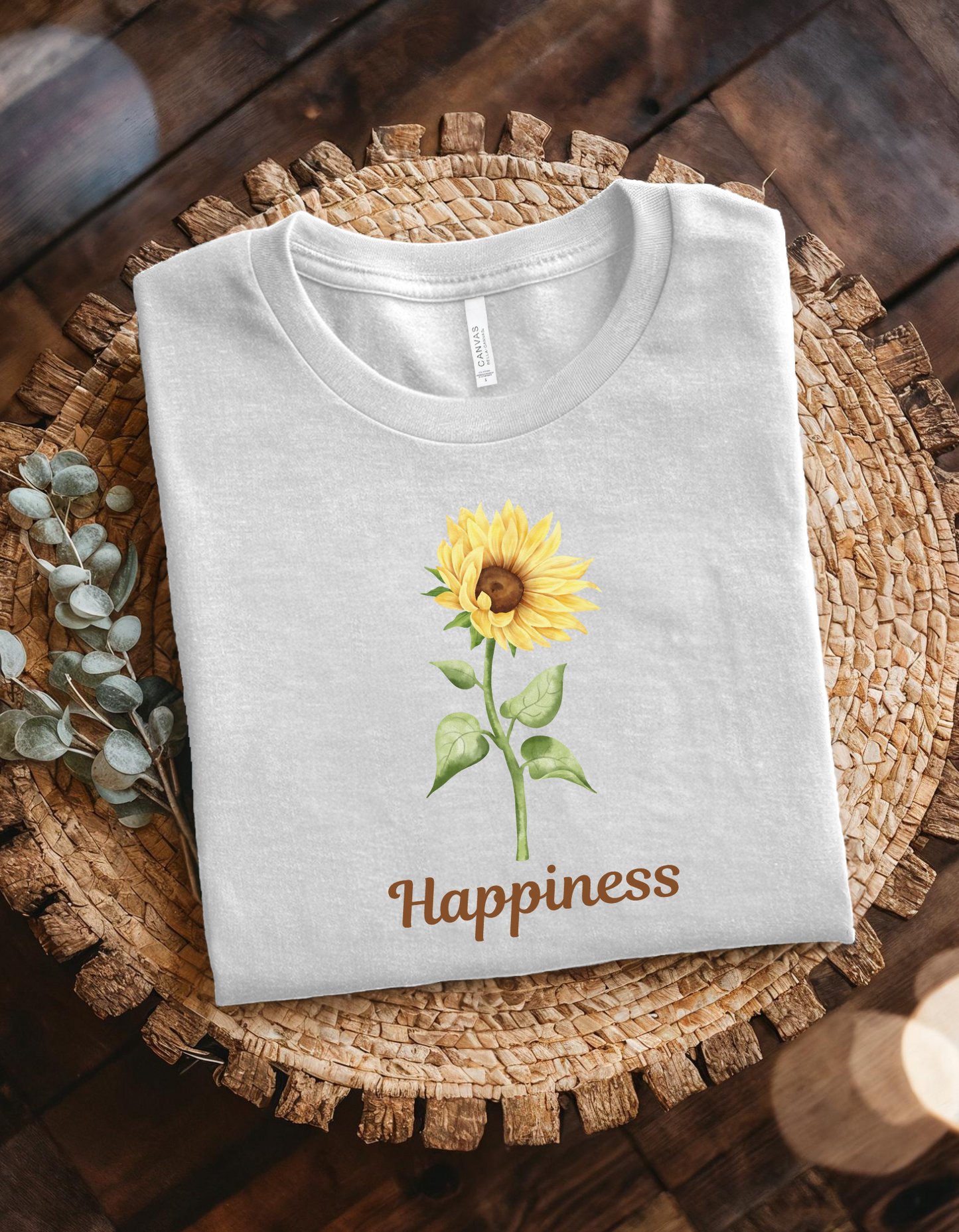 -Sunflower Shirt Wildflower shirt floral t-shirt Flower Gift for sister Summer Shirt Women Shirt Flower Shirt Graphic tee Happiness Sunflower