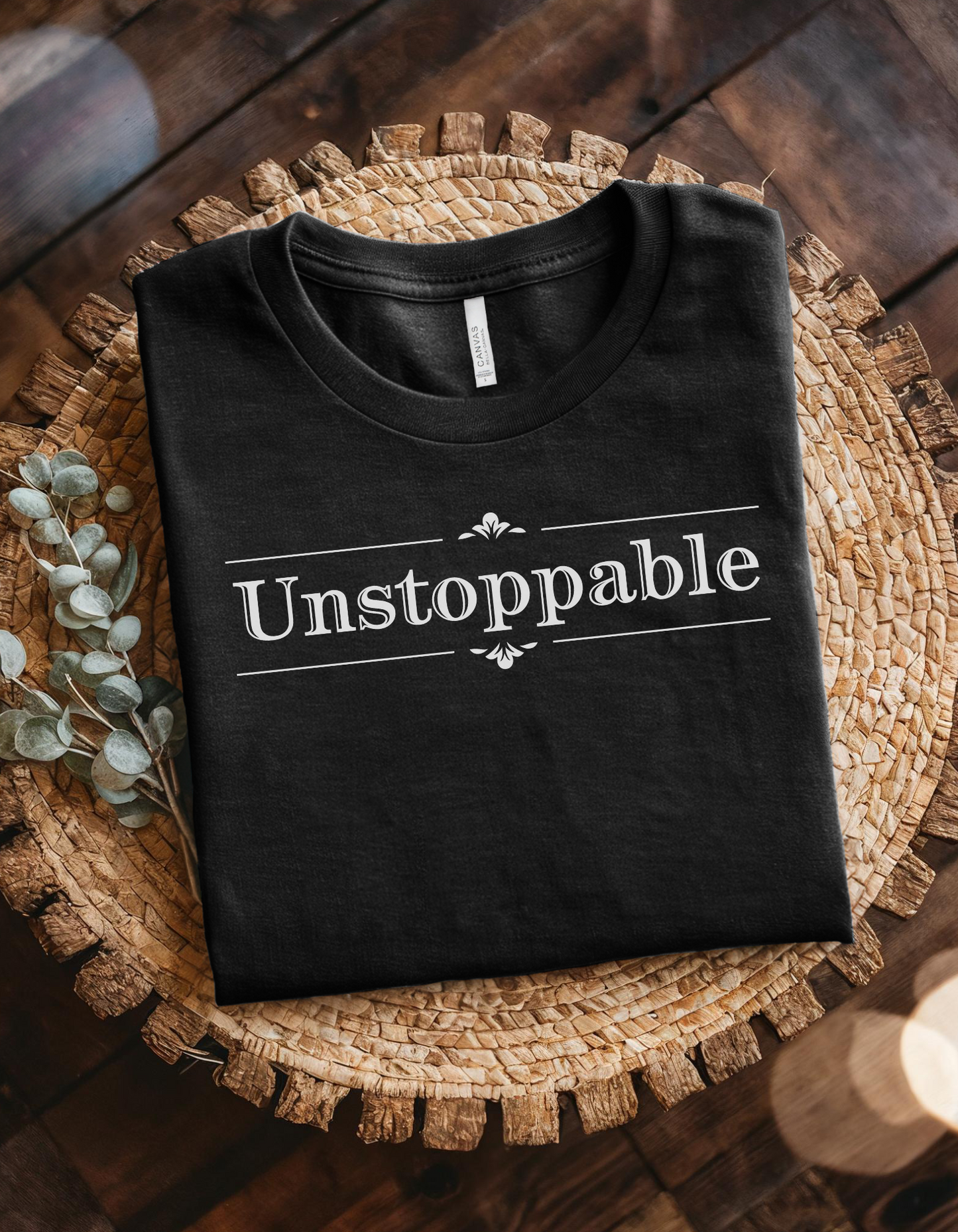 -Unstoppable Motivational T-shirt Persistence Growth Womens Empowerment Tee Positivity Shirt Women Graphic Tee