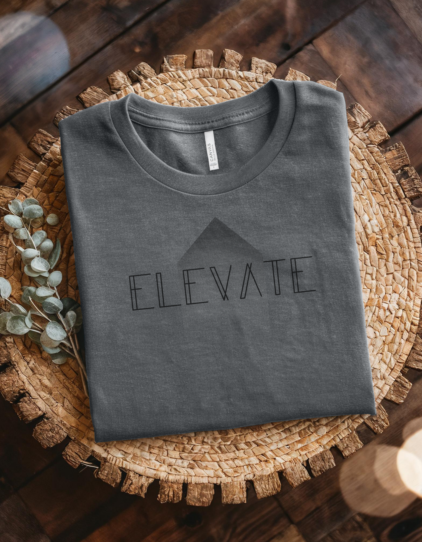 -Elevate Positive Thoughts Tee Growth Arrow T-shirt Motivational Shirt Businesswomen Shirt, Trending Right Now, Women's Graphic T-shirt