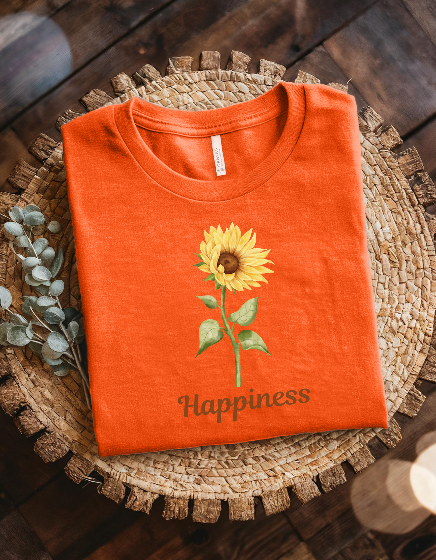 -Sunflower Shirt Wildflower shirt floral t-shirt Flower Gift for sister Summer Shirt Women Shirt Flower Shirt Graphic tee Happiness Sunflower