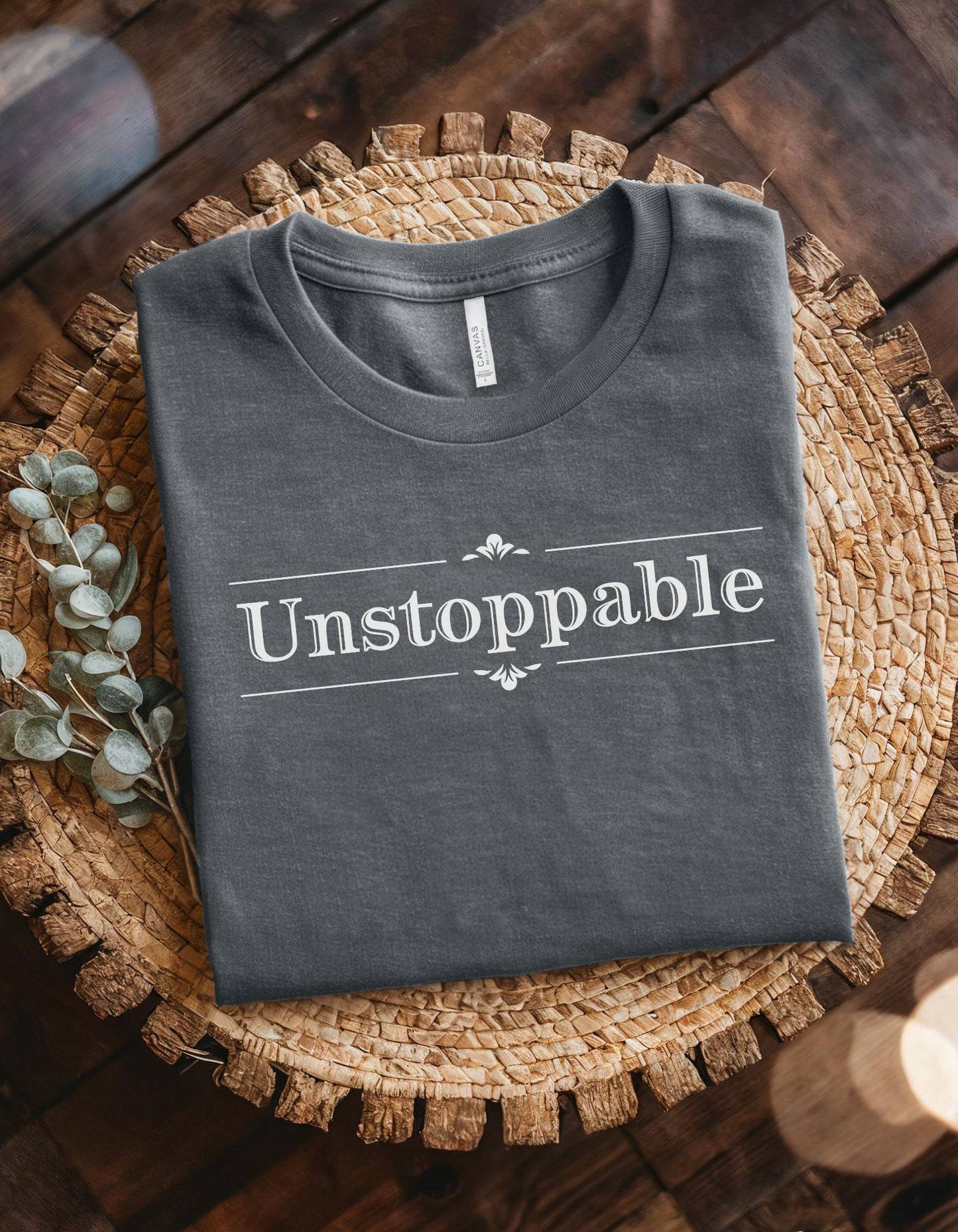 -Unstoppable Motivational T-shirt Persistence Growth Womens Empowerment Tee Positivity Shirt Women Graphic Tee