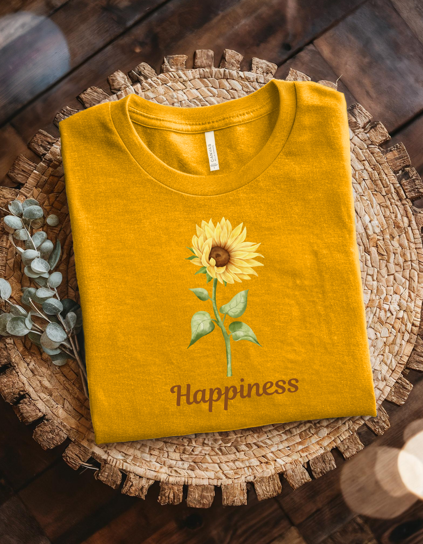 -Sunflower Shirt Wildflower shirt floral t-shirt Flower Gift for sister Summer Shirt Women Shirt Flower Shirt Graphic tee Happiness Sunflower