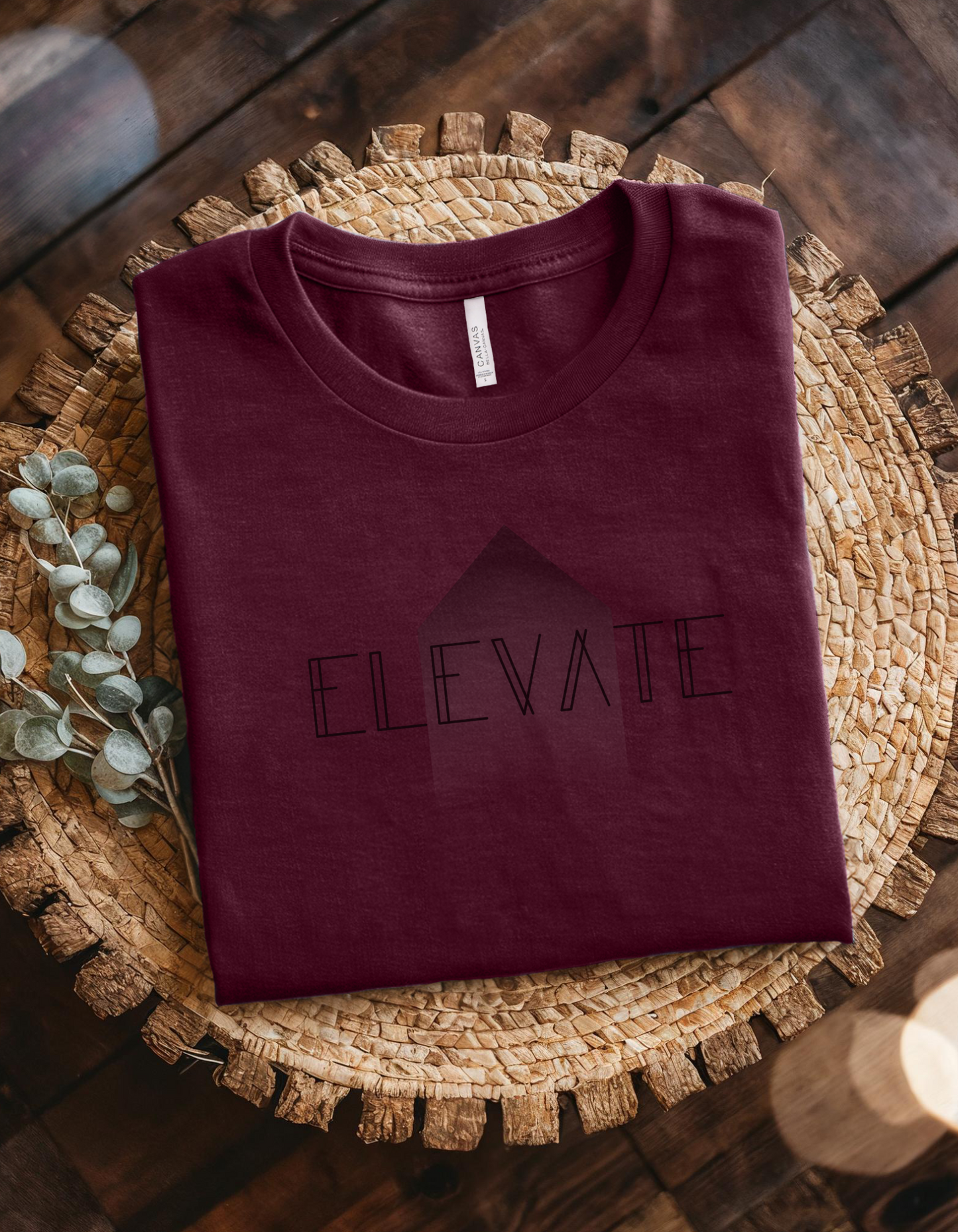 -Elevate Positive Thoughts Tee Growth Arrow T-shirt Motivational Shirt Businesswomen Shirt, Trending Right Now, Women's Graphic T-shirt